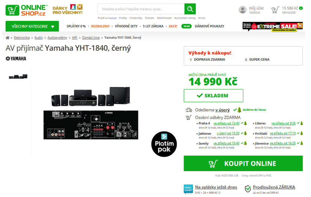 Yamaha reproduktory ještě v originálním obalu - 9