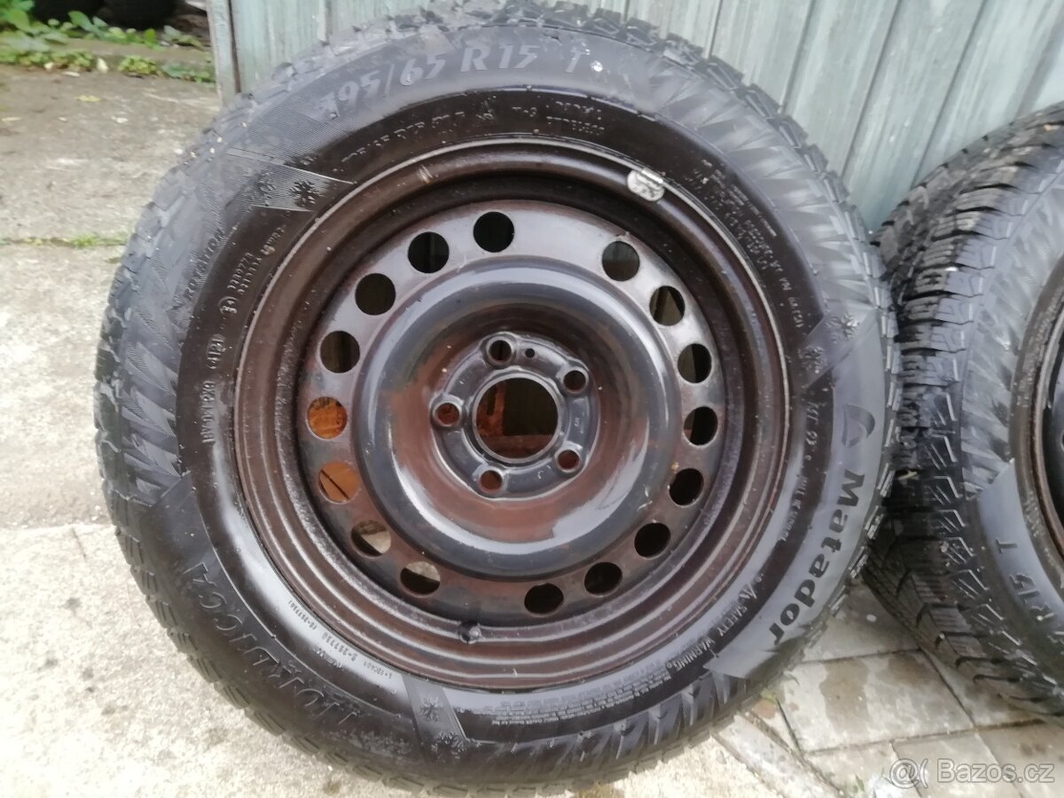 Zimní KOMPLET sada 195/65 R15 91T, SLEVA - 9
