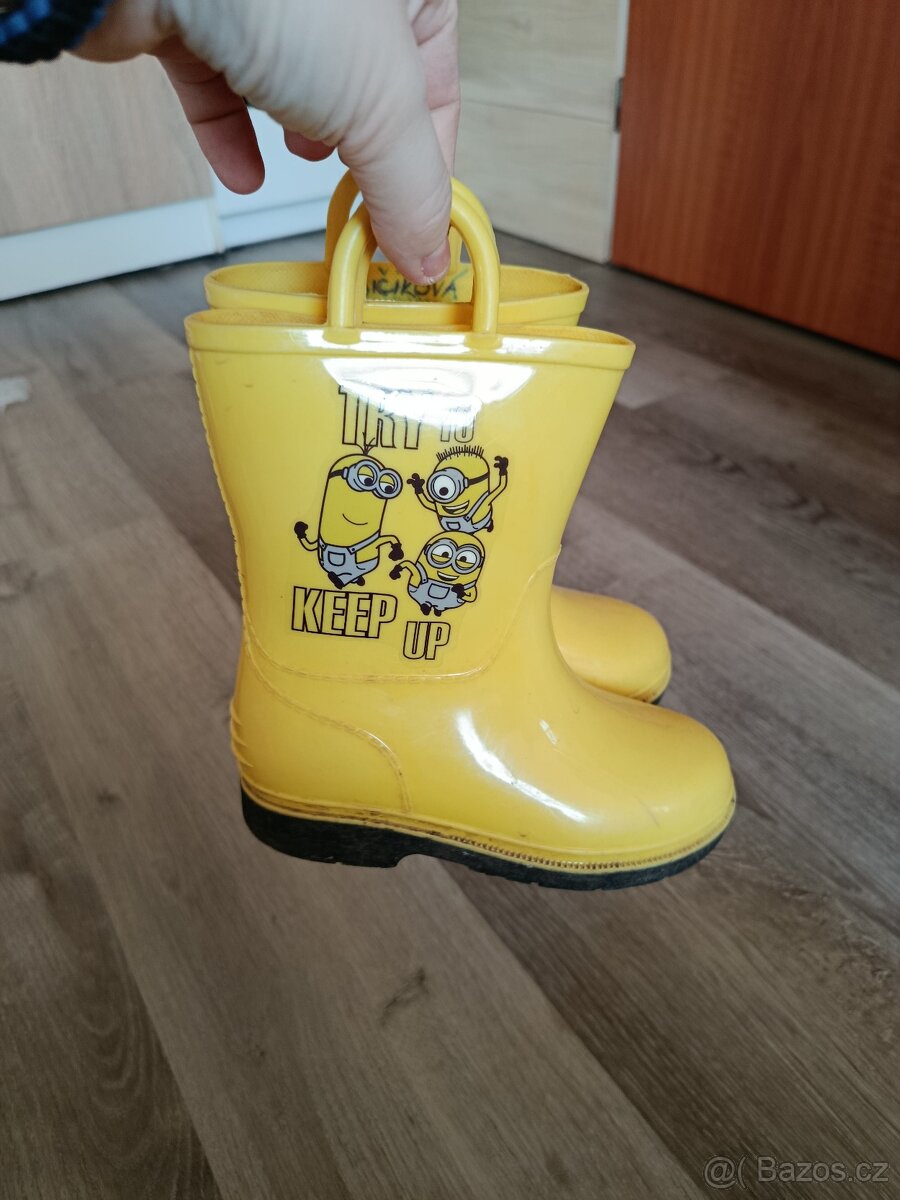 Holínky 27 Mimoň A holínky Flame, Bačkůrky - 9