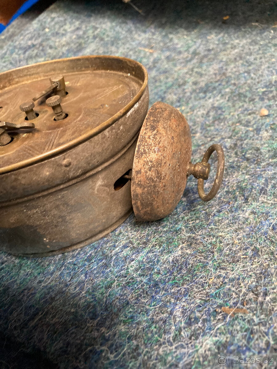 Budík starožitný J. Šolc Č.Budějovice - 9