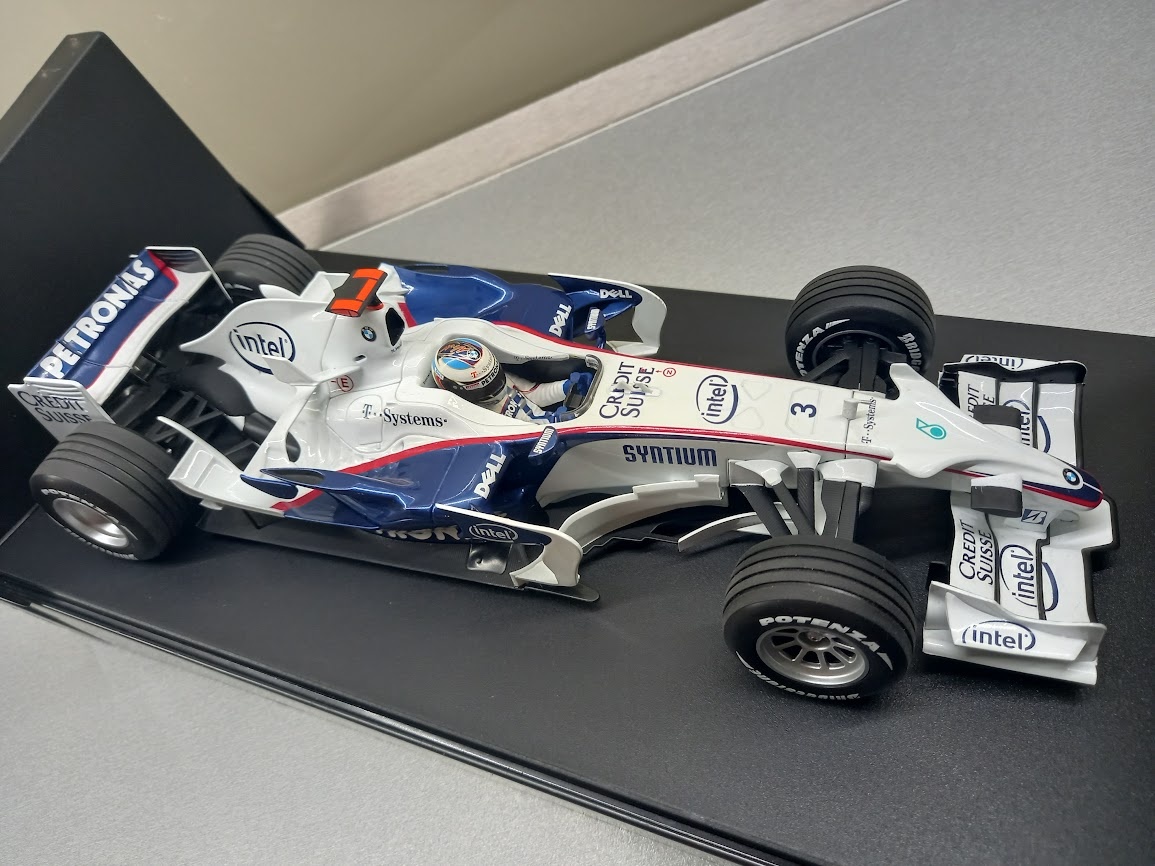 F1 BMW SAUBER F1.08 2008 HEIDFELD MINICHAMPS 1:18 - 9
