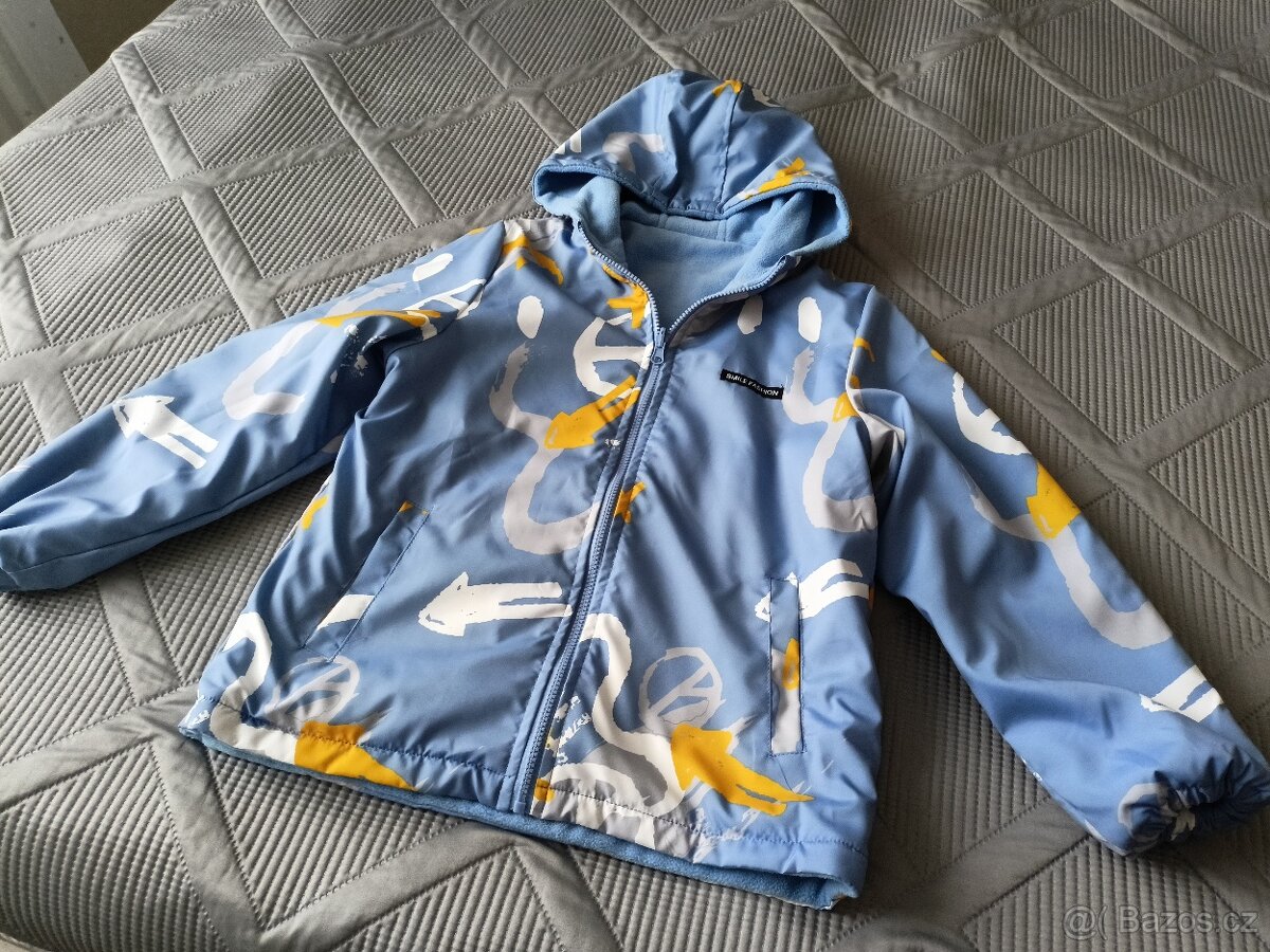 Nová dětská jarní bunda, vel.134 - 9