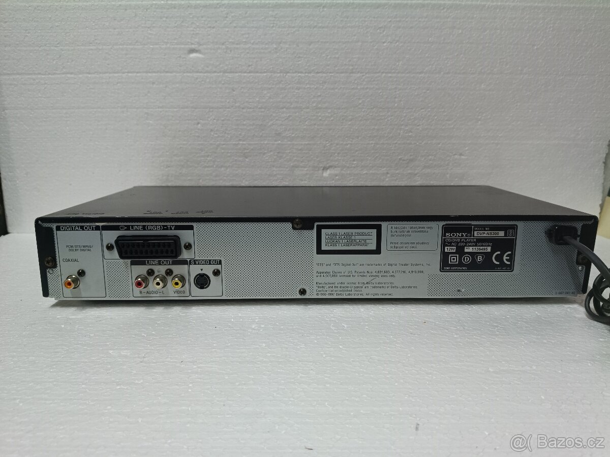 Sony DVP-NS300 CD/DVD přehrávač - 9