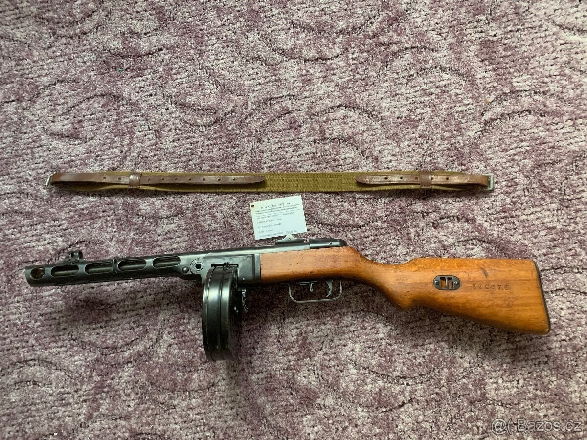 Znehodnocený samopal PPS 41 Spagin - 9