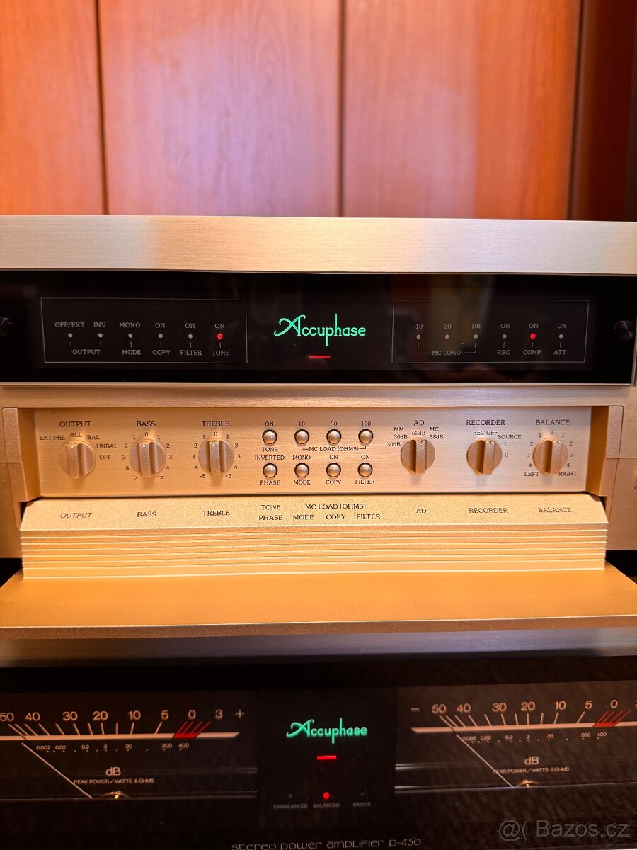 Accuphase C-2400; Accuphase P-450 - 9
