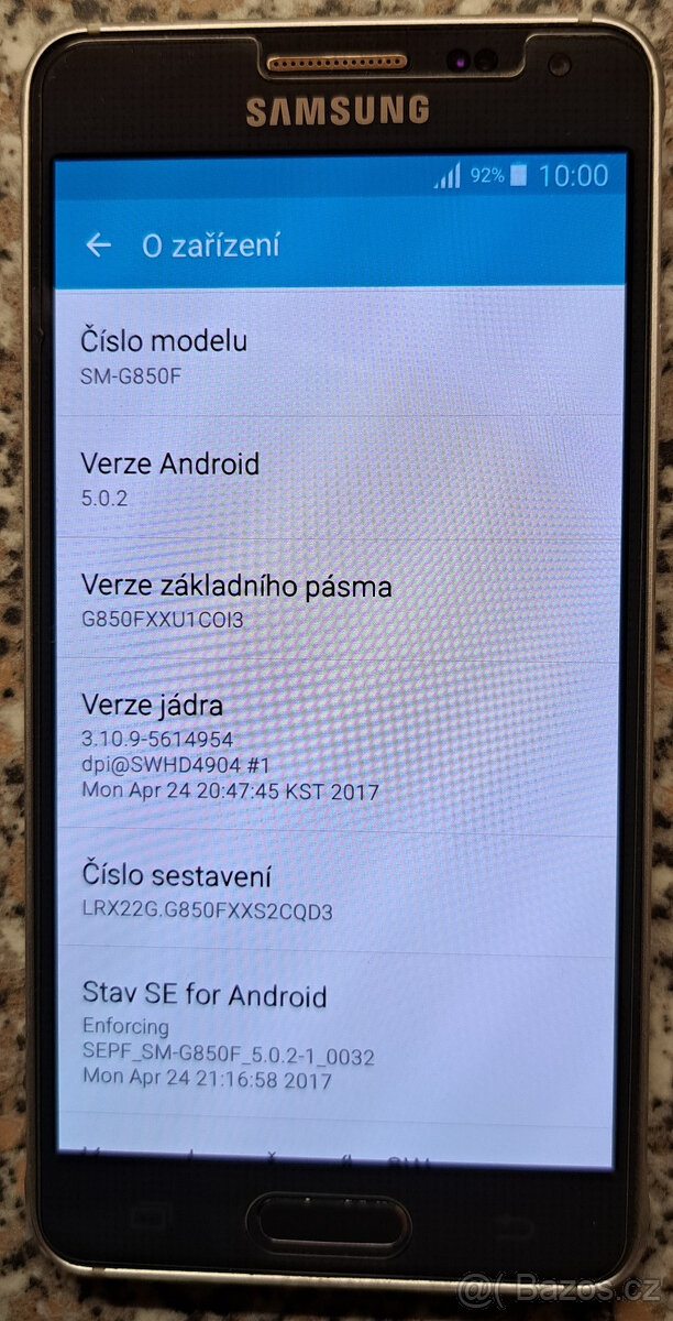 SAMSUNG GALAXY ALPHA - 9