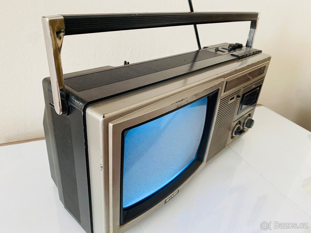 Magnetofon/TV/Radio Sharp 10p-28G, rok 1980 - 9