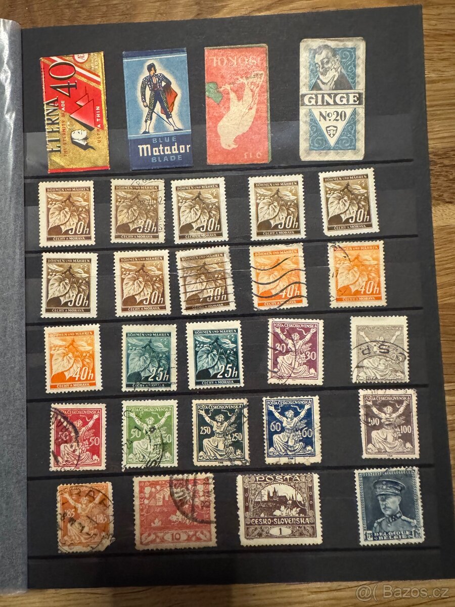 Známky - sbírka - 9