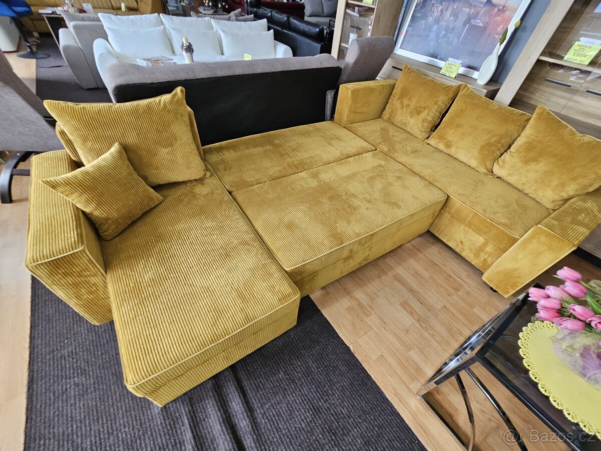 Rohová moderní sedací souprava LOREN U NOVINKA 2025 - 9