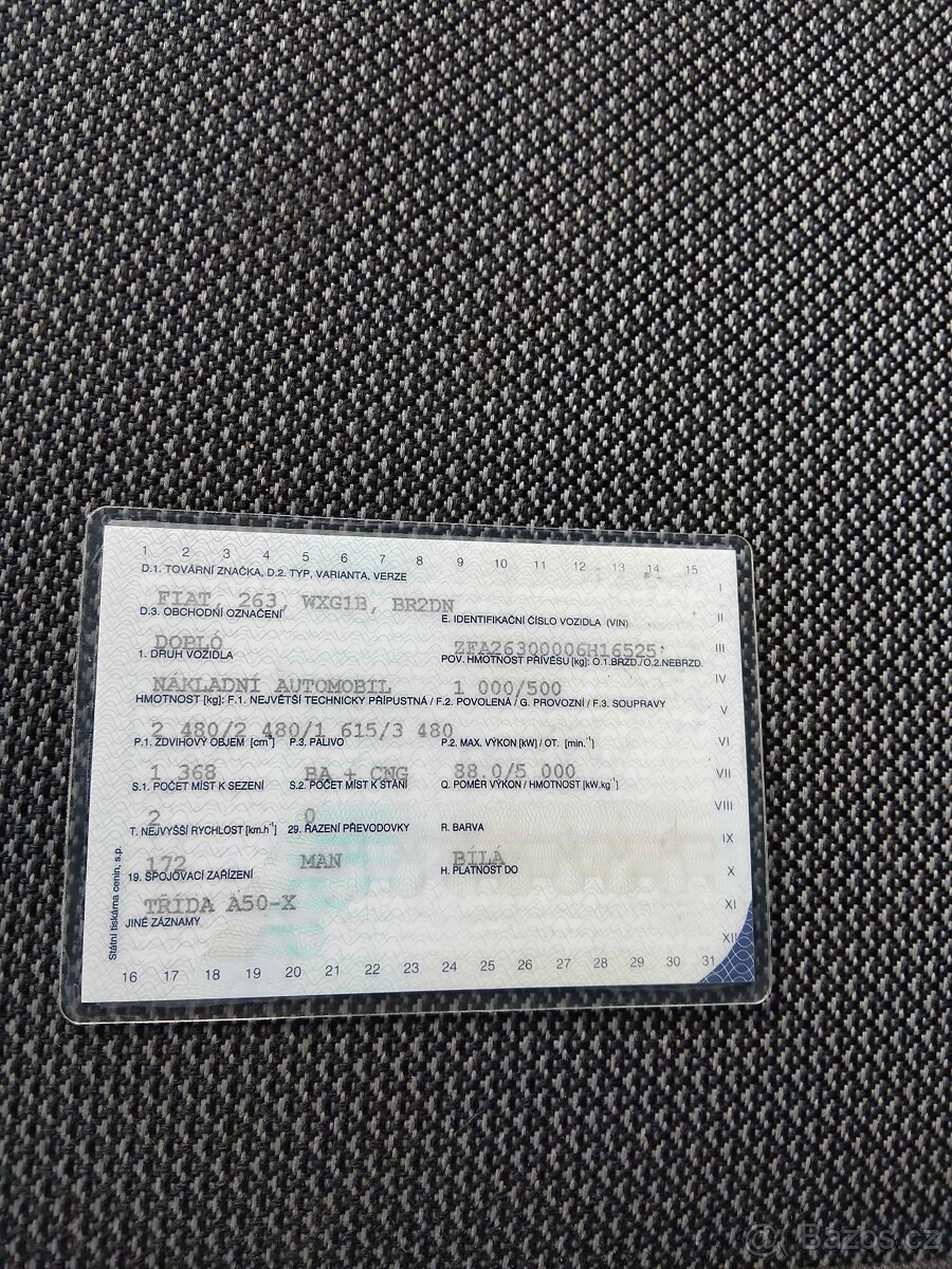 FIAT DOBLÓ, 1.4 i + cng, 88 kW - 9