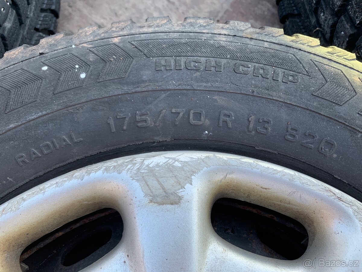 Kola 4x108 R13+ pneu Vraník - 9