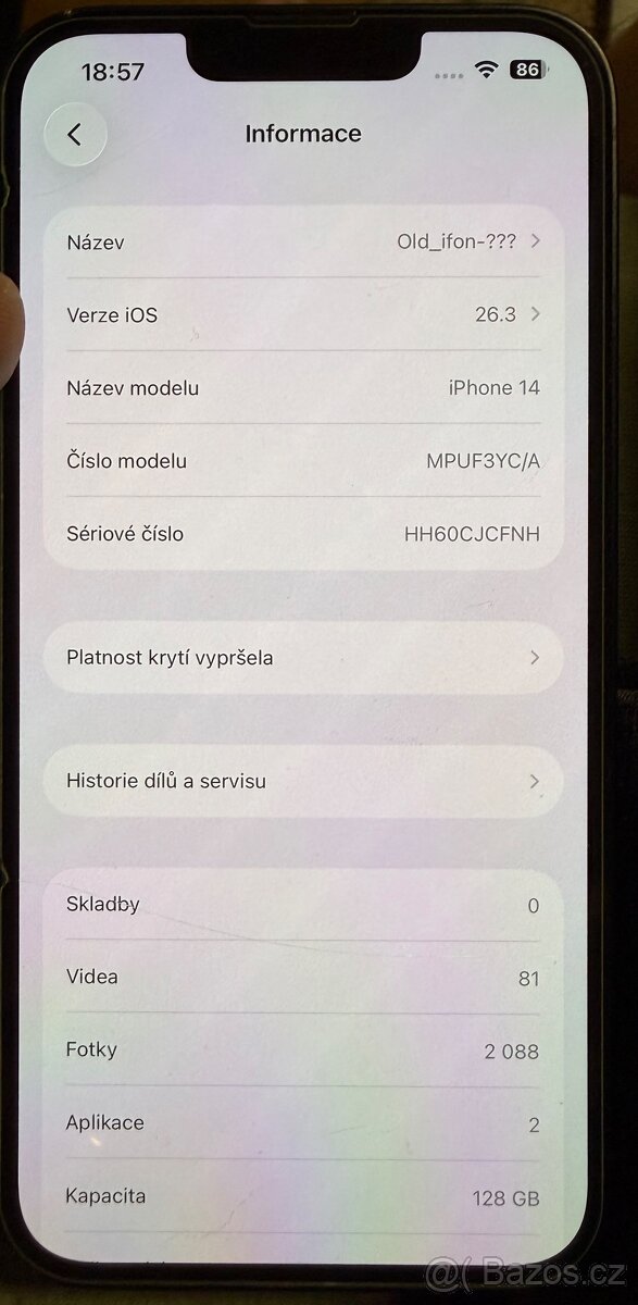 IPhone 14 128GB černý - 9