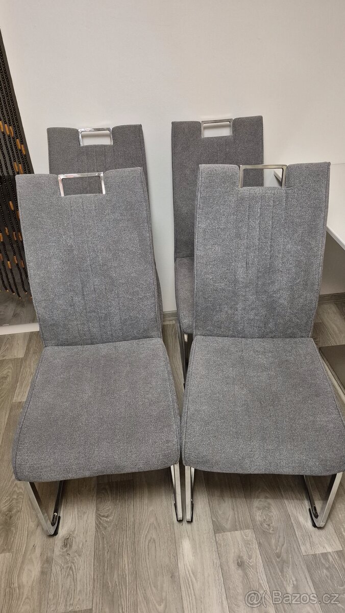 Prodám jídelní set, stůl 160 cm + 4 židle - 9