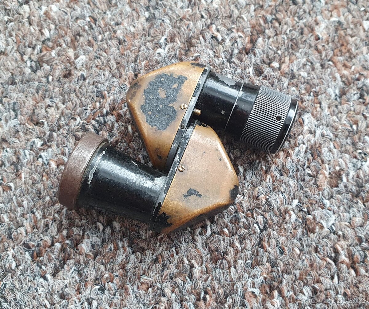 Monokulár 8x20 Goerz Bratislava, starý skládací cvikr - 9