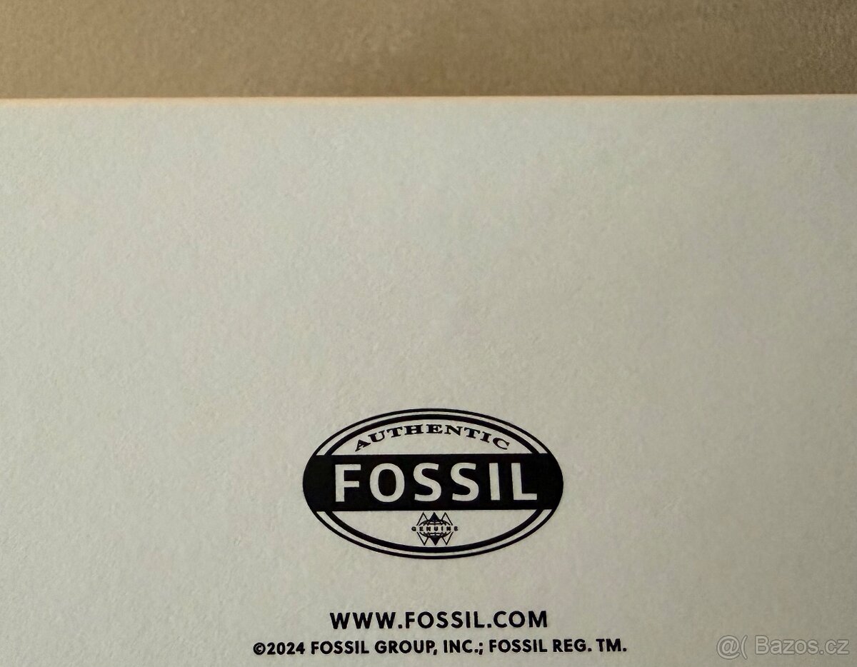 FOSSIL Bannon Chronograf Zlaté,zelený ciferník,set MEN/WOMEN - 9