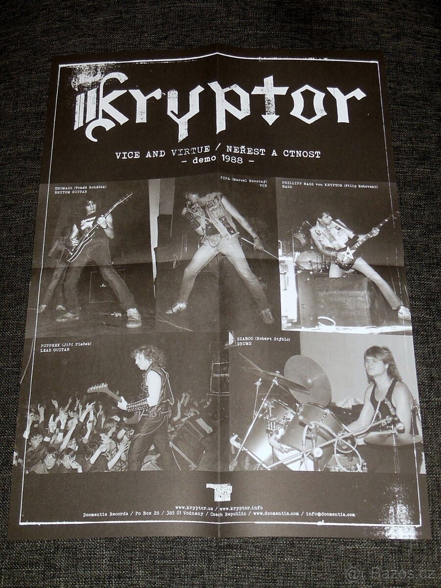 LP box set Kryptor - Neřest A Ctnost / LIMITKA / NOVÉ / - 9