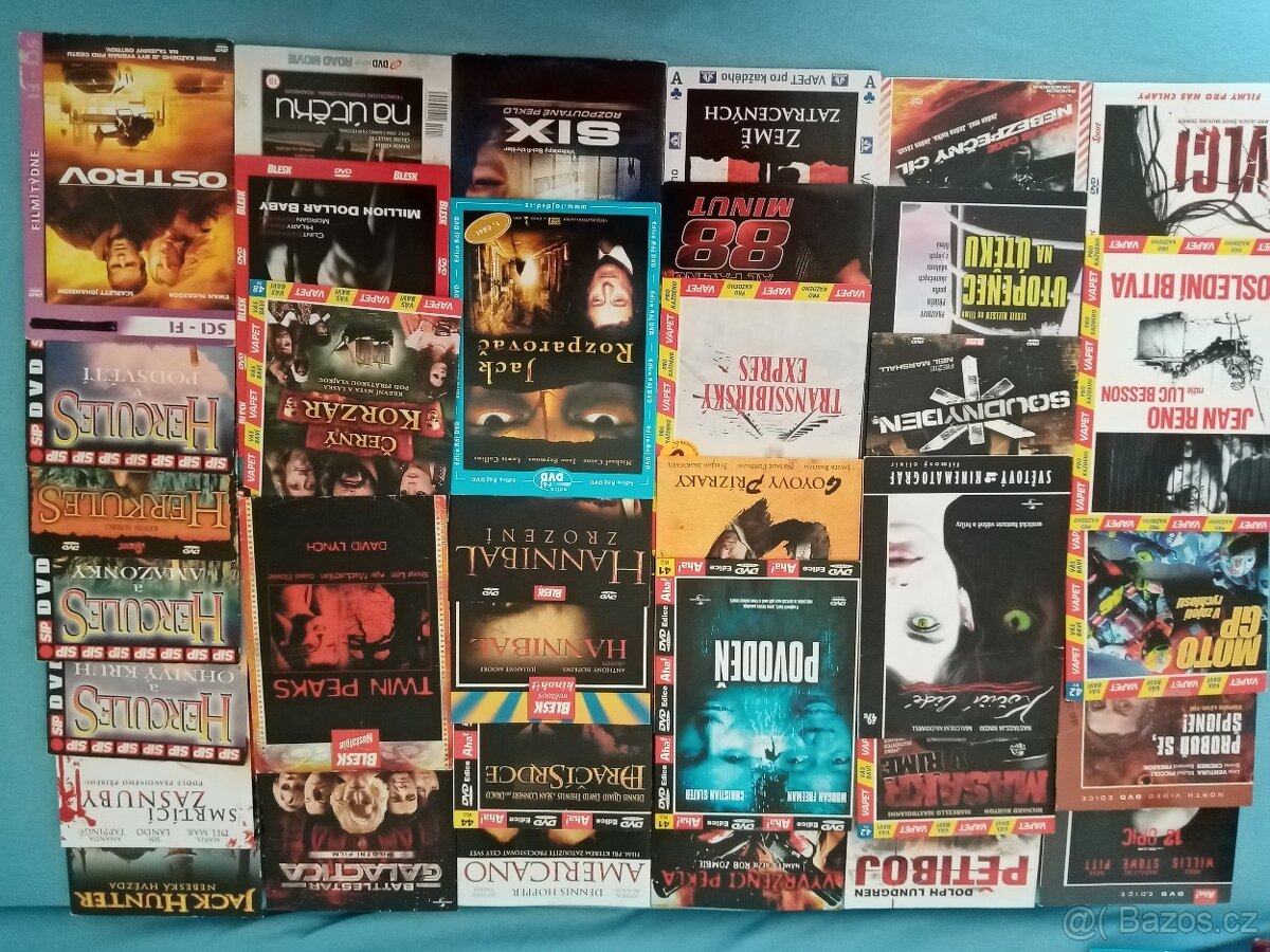 Stovky orig.DVD v pošetkách od 9 Kč - 9