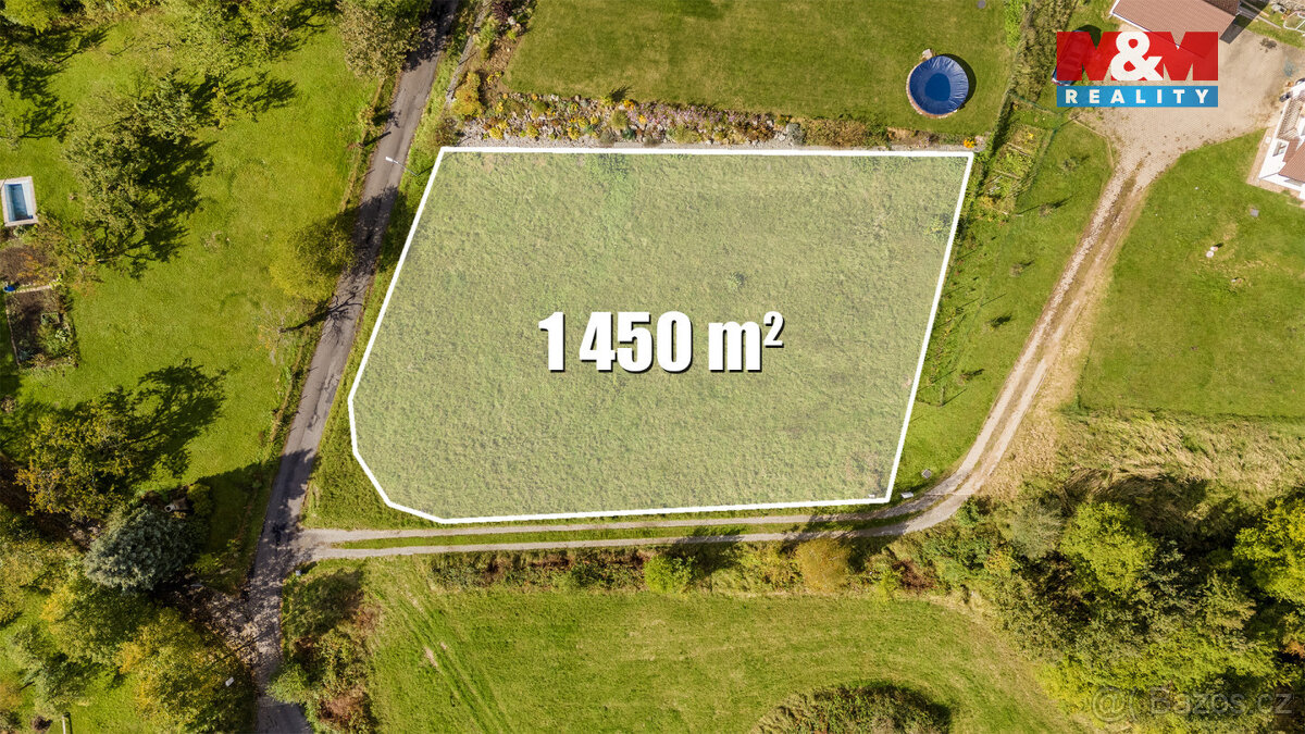 Prodej pozemku k bydlení, 1450 m², Děčín, Vilsnice - 9