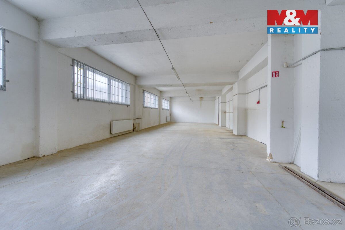 Pronájem výrobního objektu, 676 m², Rokycany, ul. Dukelská - 9