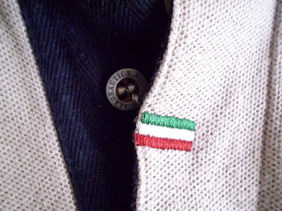 Aeronautica Militare pánske slim polo tričko M - 9
