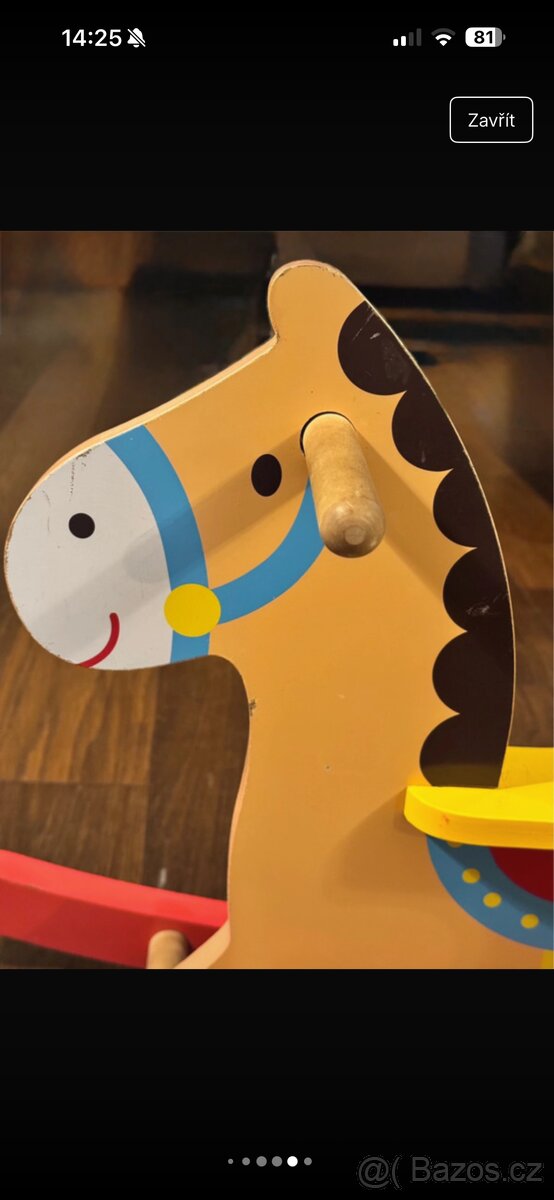 Dřevěný houpací kůň - 9