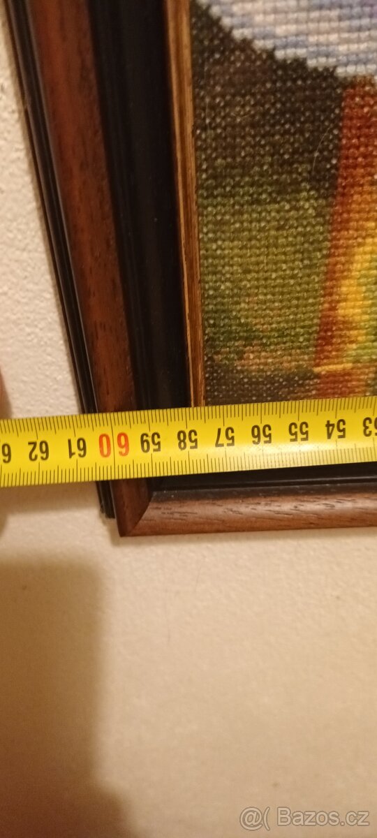 Velký ručně vyšívaný obraz - 9