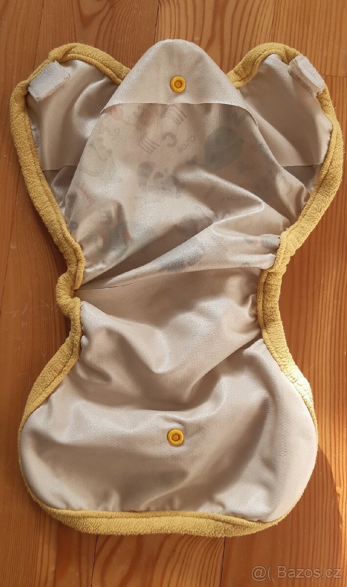 Svrchní kalhoty + vkládačky Petit lulu a Bamboolik - 9