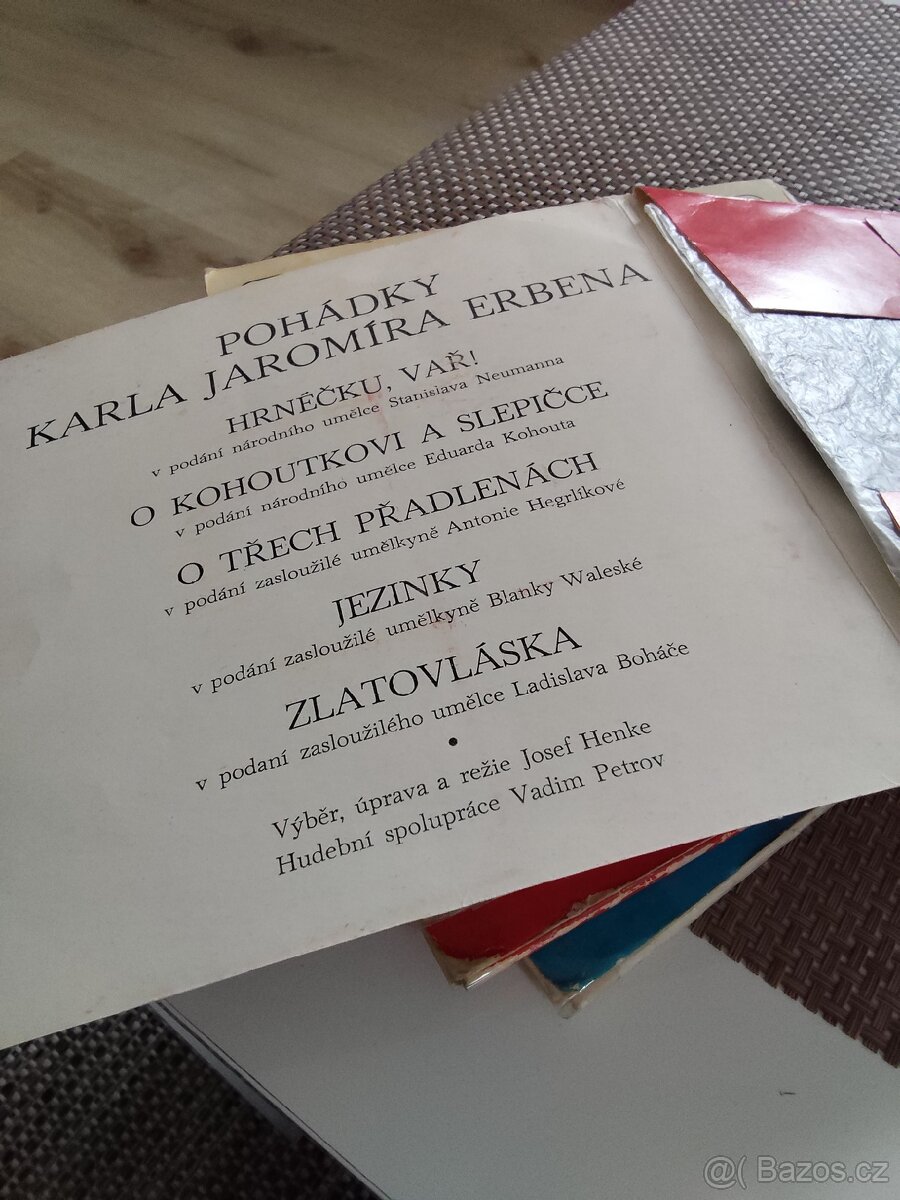 SP vinylové desky Pohádky - 9