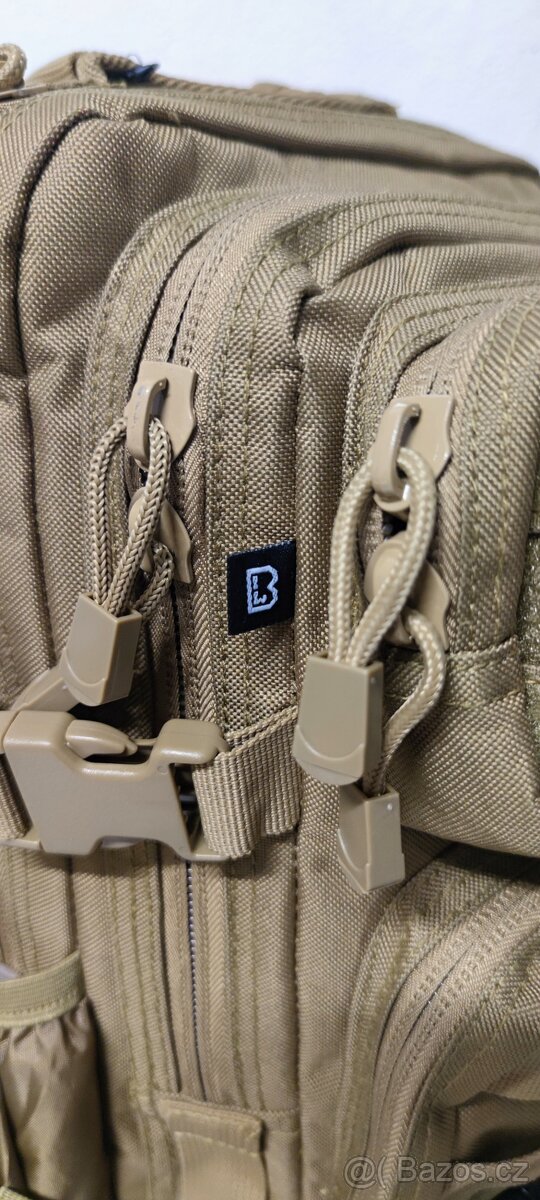 Dětský béžový batoh Brandit, poškozená kapsa - 9