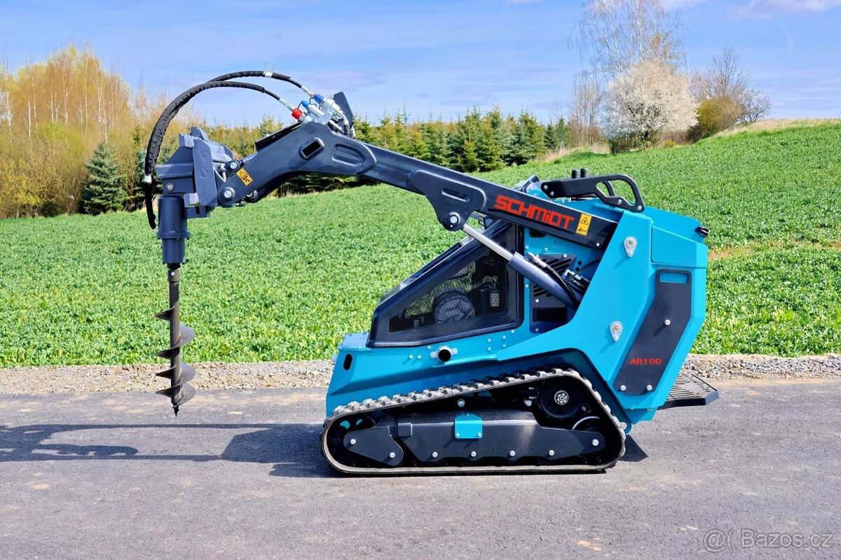 Mininakladač pásový SCHMIDT AR100 Skid Steer - 9