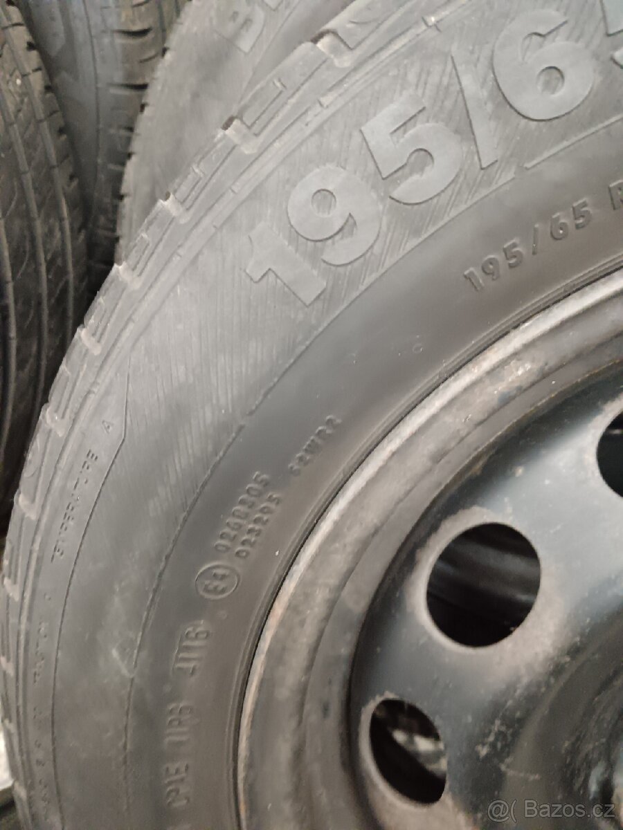 Letní sada 195/65r15 seat vw - 9