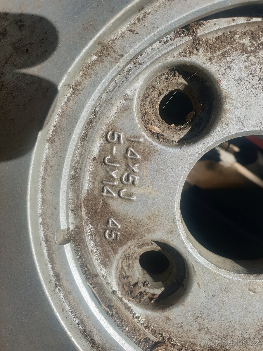 Honda 5x R14 alu originál - 9