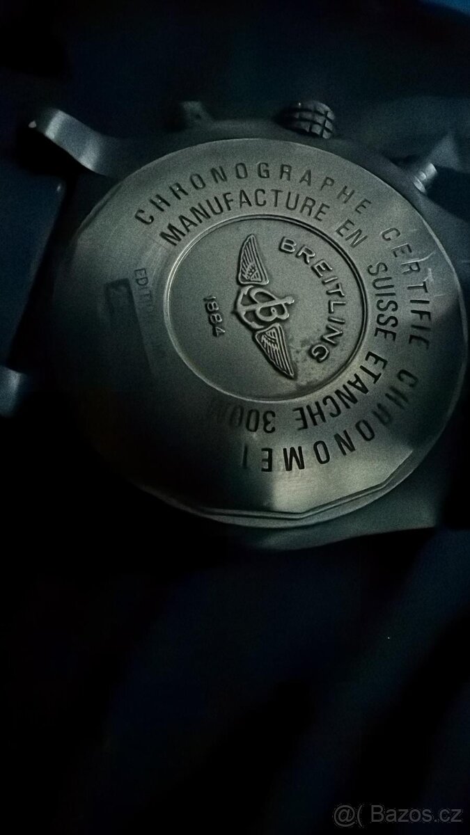 Breitling Super Avenger Blacksteel Chronograph (Ref. M13370) - 9