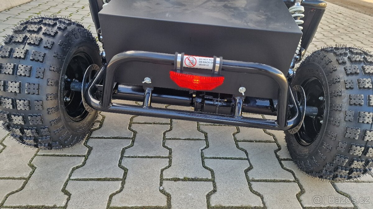 Dětská Bugina akumulátorová ECOBuggy až 2500W 60V 20Ah červe - 9