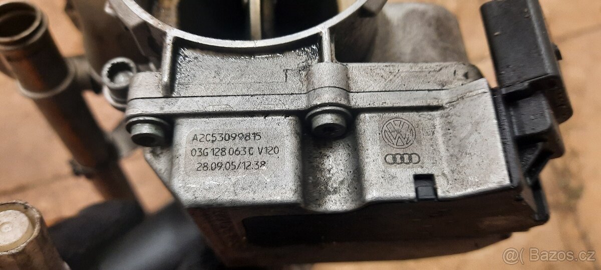 Chladic spalin audi a4 8e b7 2.0 tdi klapka sani - 9