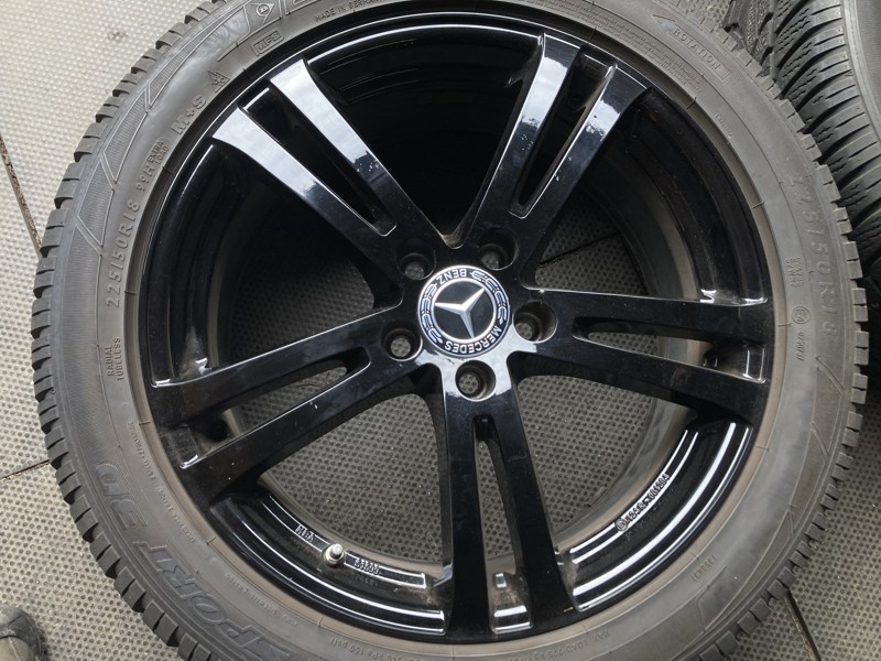 Alu kola pro MERCEDES V + VITO 18" 5x112 zimní 225/50R18 - 9