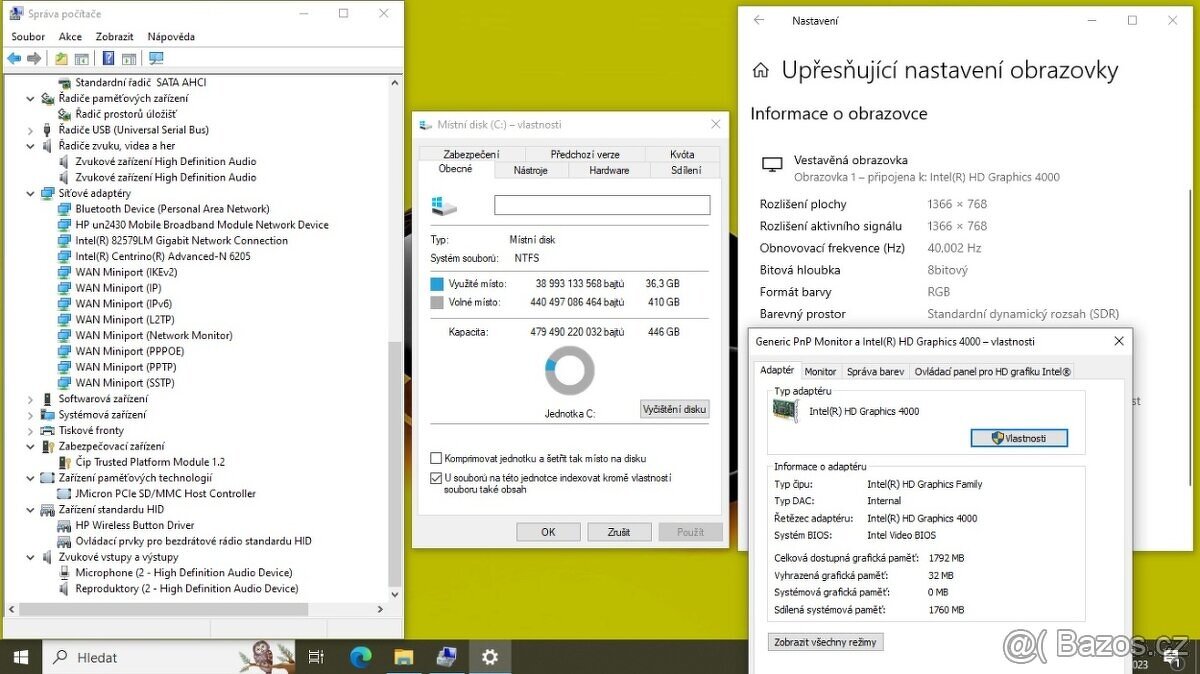 HP ELITEBOOK 2570p | 16GB RAM + 480GB SSD + ZÁRUKA - 9