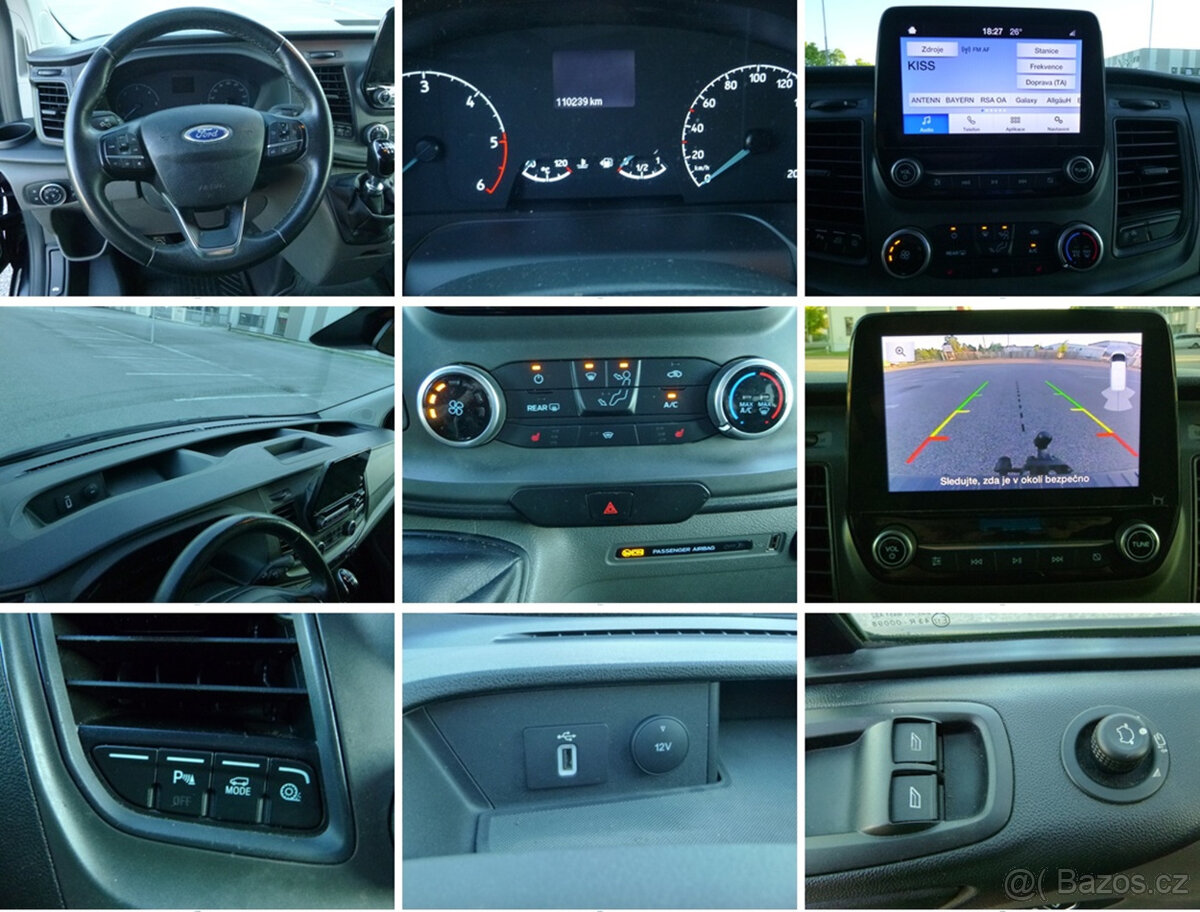 Ford Transit Custom 2.0TDCI L2H1 - 185 PS 9míst 110TKM - 9