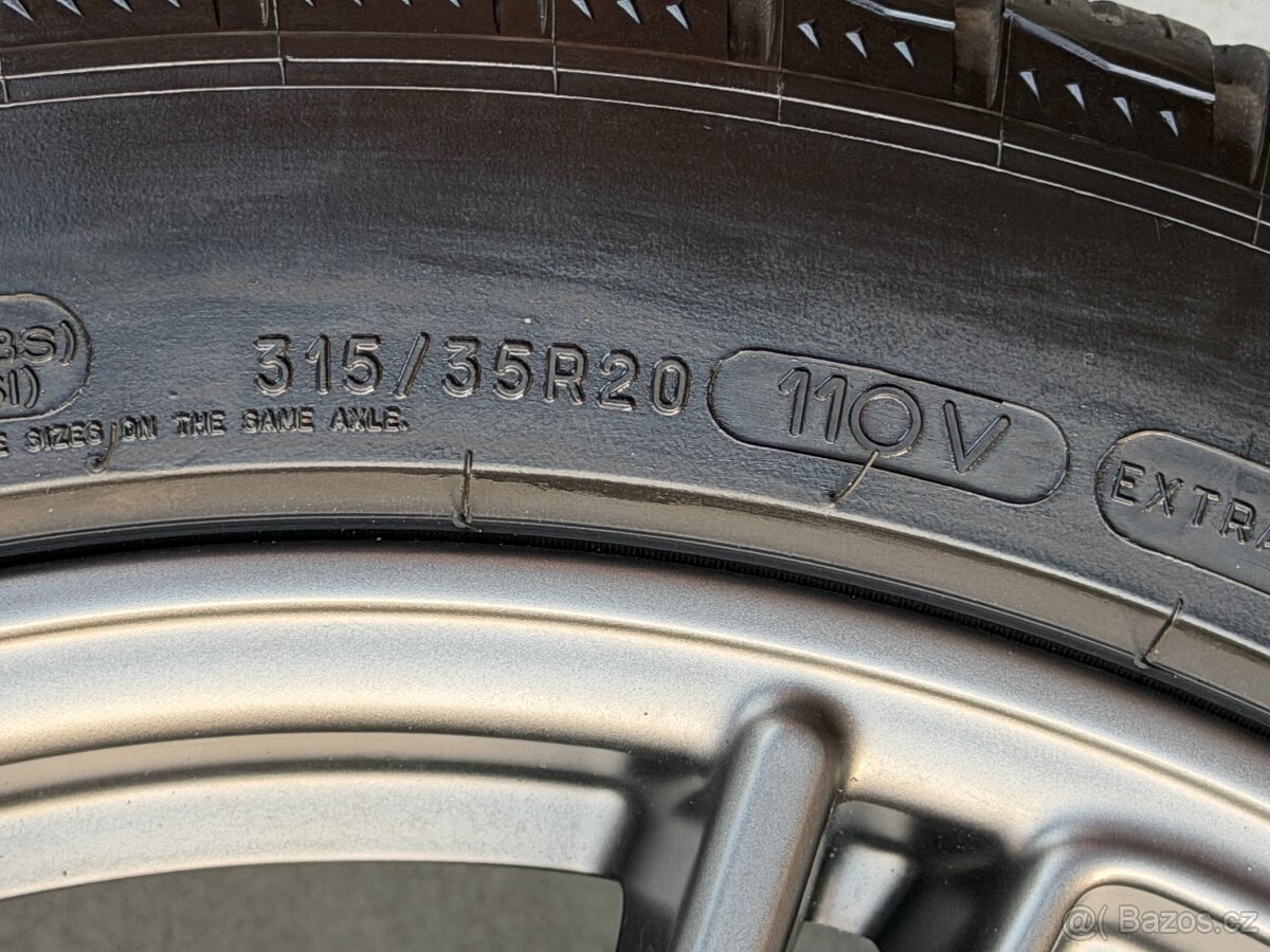 Porsche Panamera R20 5x130 originál Zimní Michelin 275/40 - 9