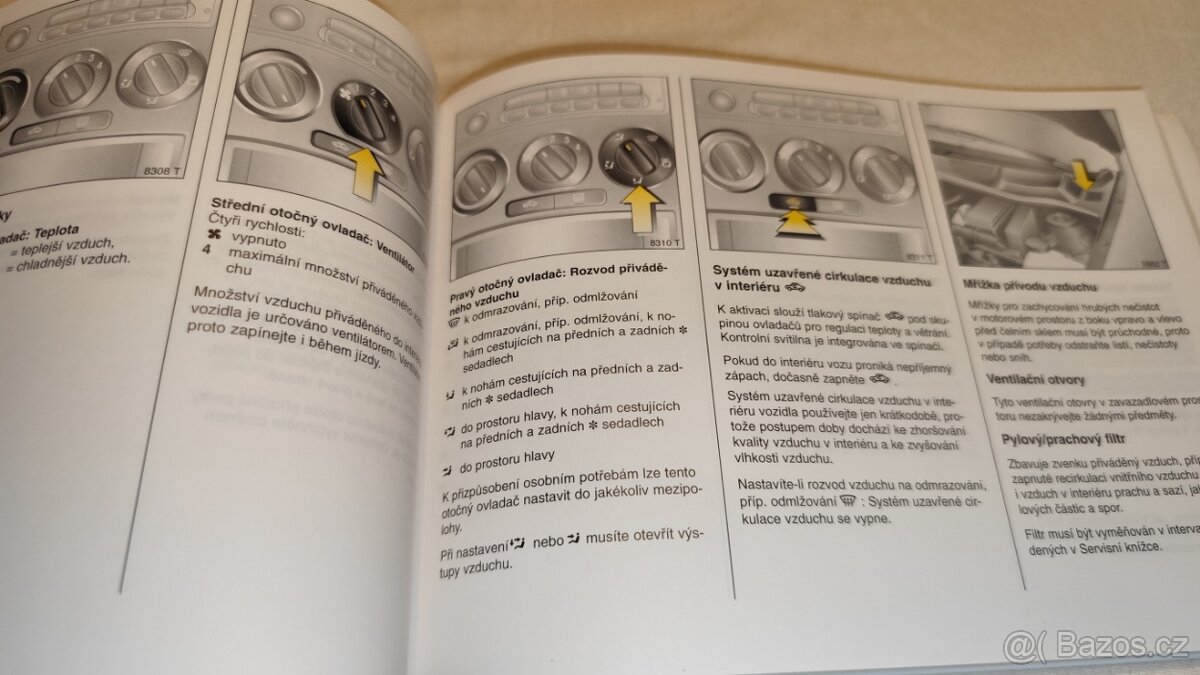 Opel ASTRA G - český návod k obsluze příručka (1998-2/2004) - 9