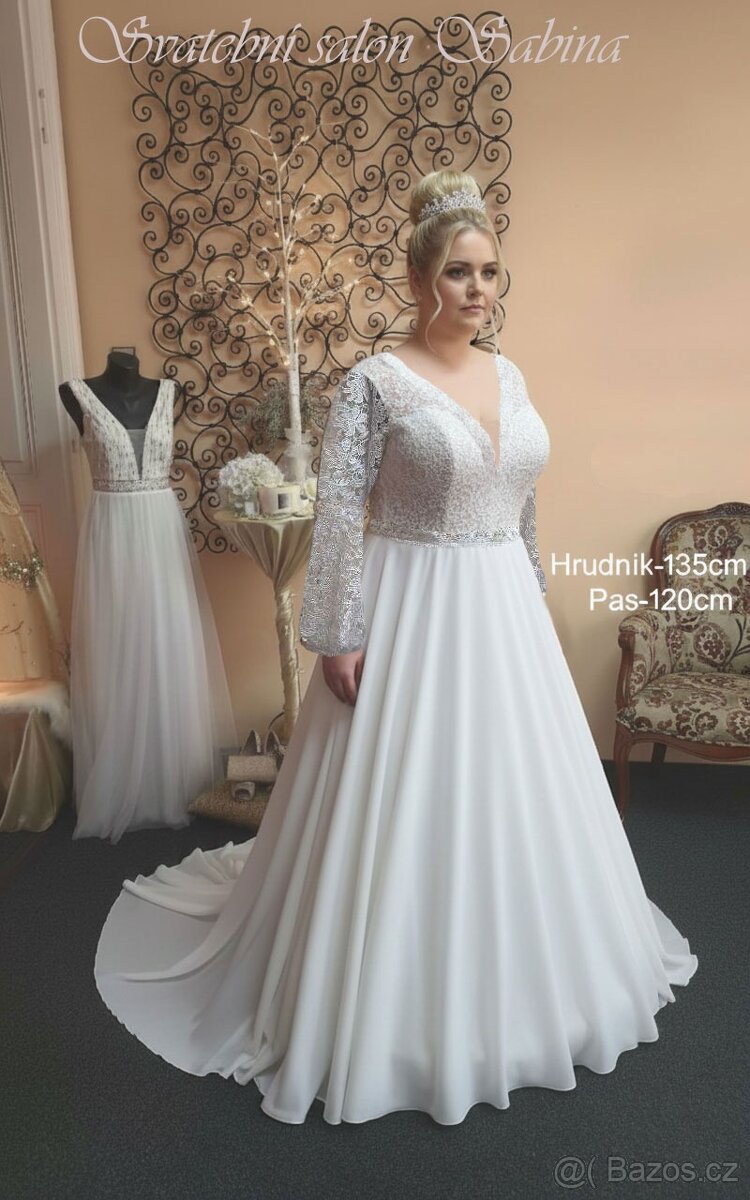 VÝPRODEJ SVATEBNÍCH ŠATŮ - 9