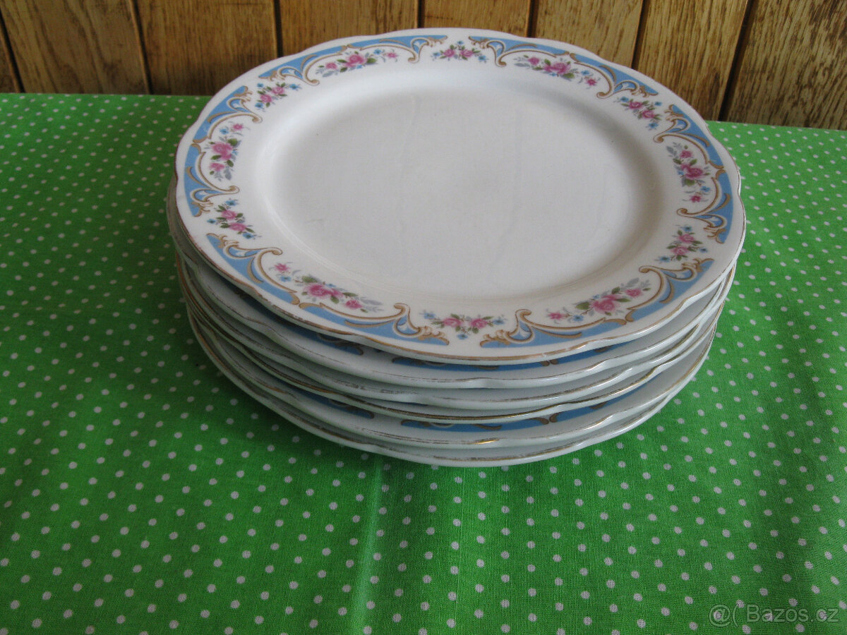 retro talíře různé i vánoční ryby,hrnky,sovy - 9