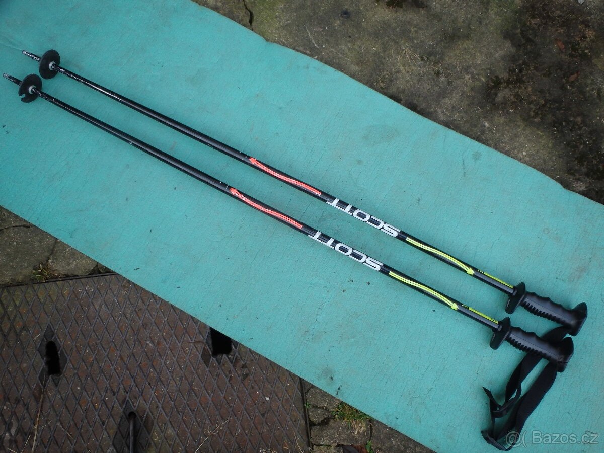 lyže SALOMON 24 HOURS RACE, ti2, powerline 162CM + hůlky SCO - 9