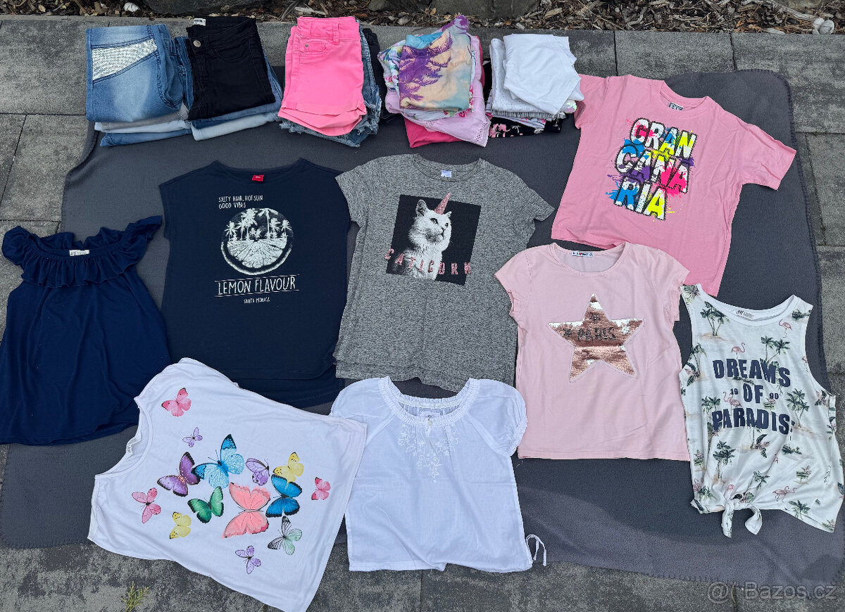 Dívčí oblečení vel. 142-158 - 9