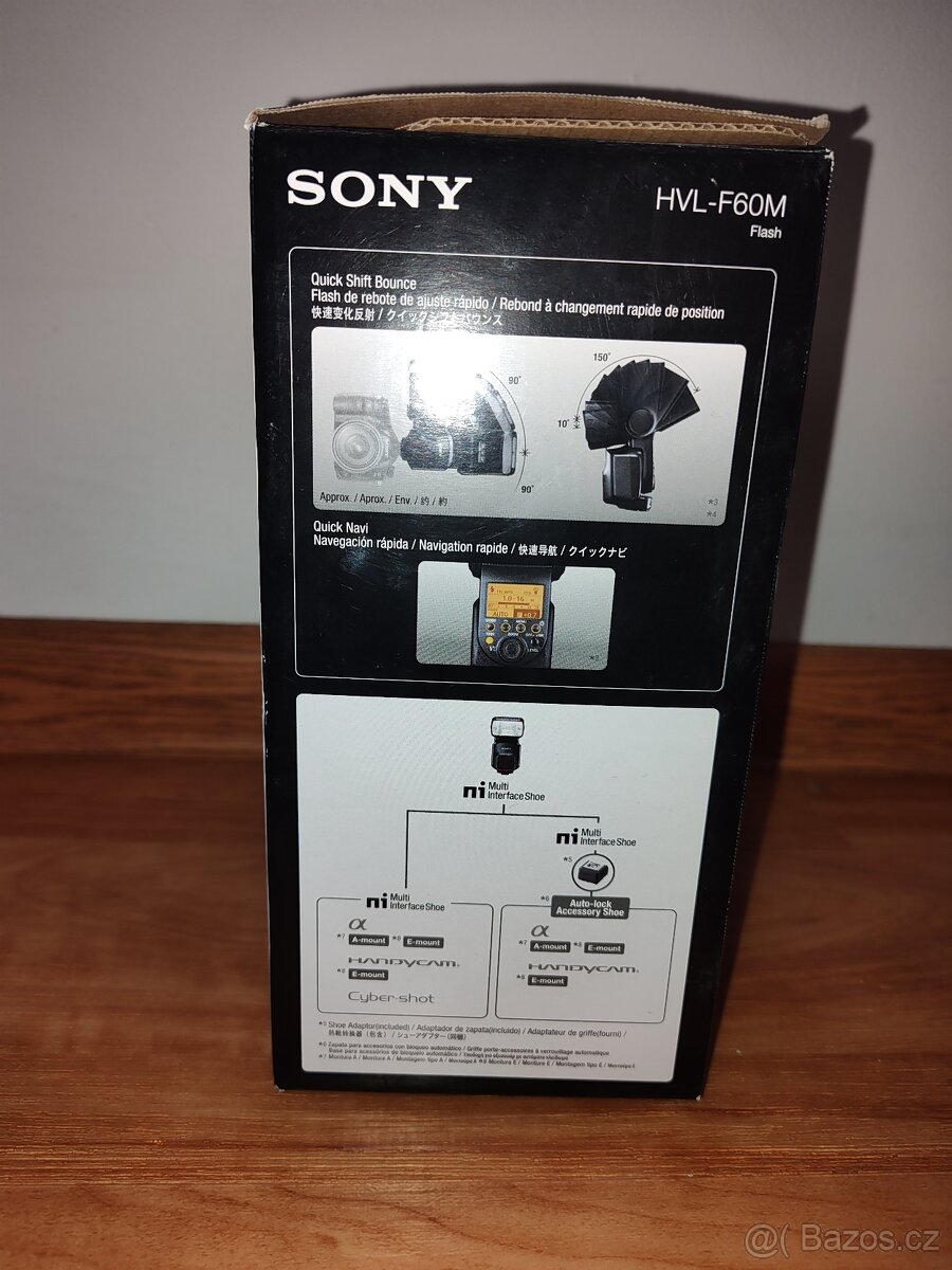 Blesk SONY HVL-F60M - 9
