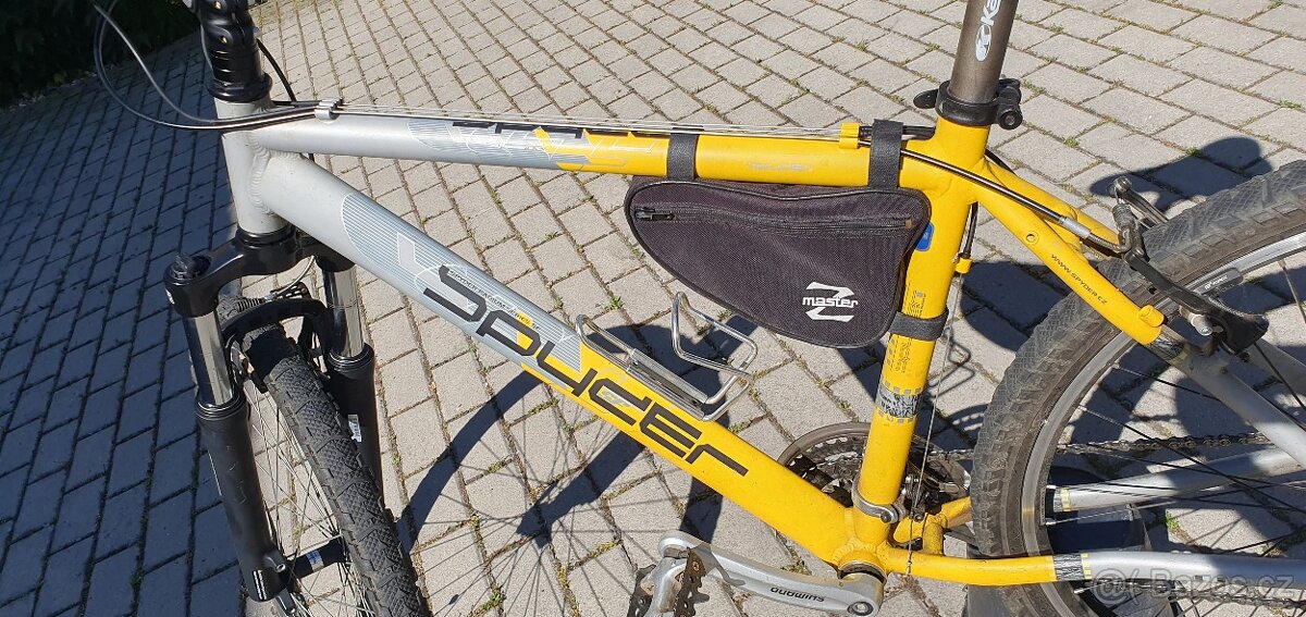 Horské kolo Spyder 26", vel. S, žluté - 9