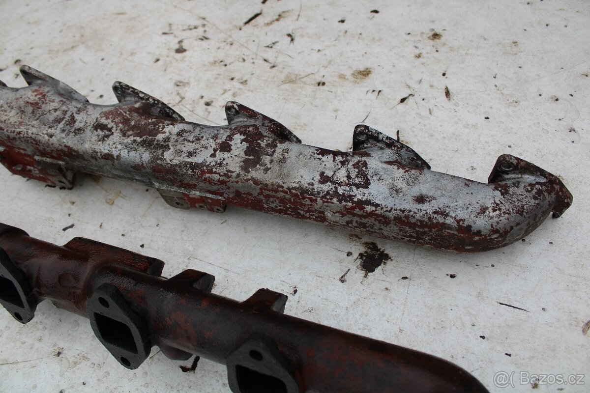 Zetor 16145 turbo svody motoru výfukové a sací - 9