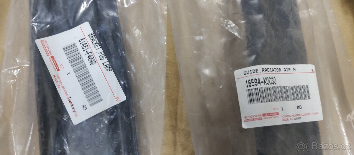 Toyota Kia Mercedes - Drzak narazniku, kryt ostrikovaci, ... - 9