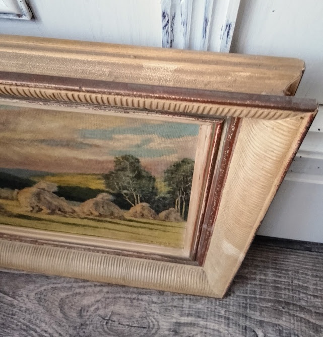 OBRAZ ORIGINÁL „SNOPY NA POLI“ AUTOR E. HORÁK 1951 - 9