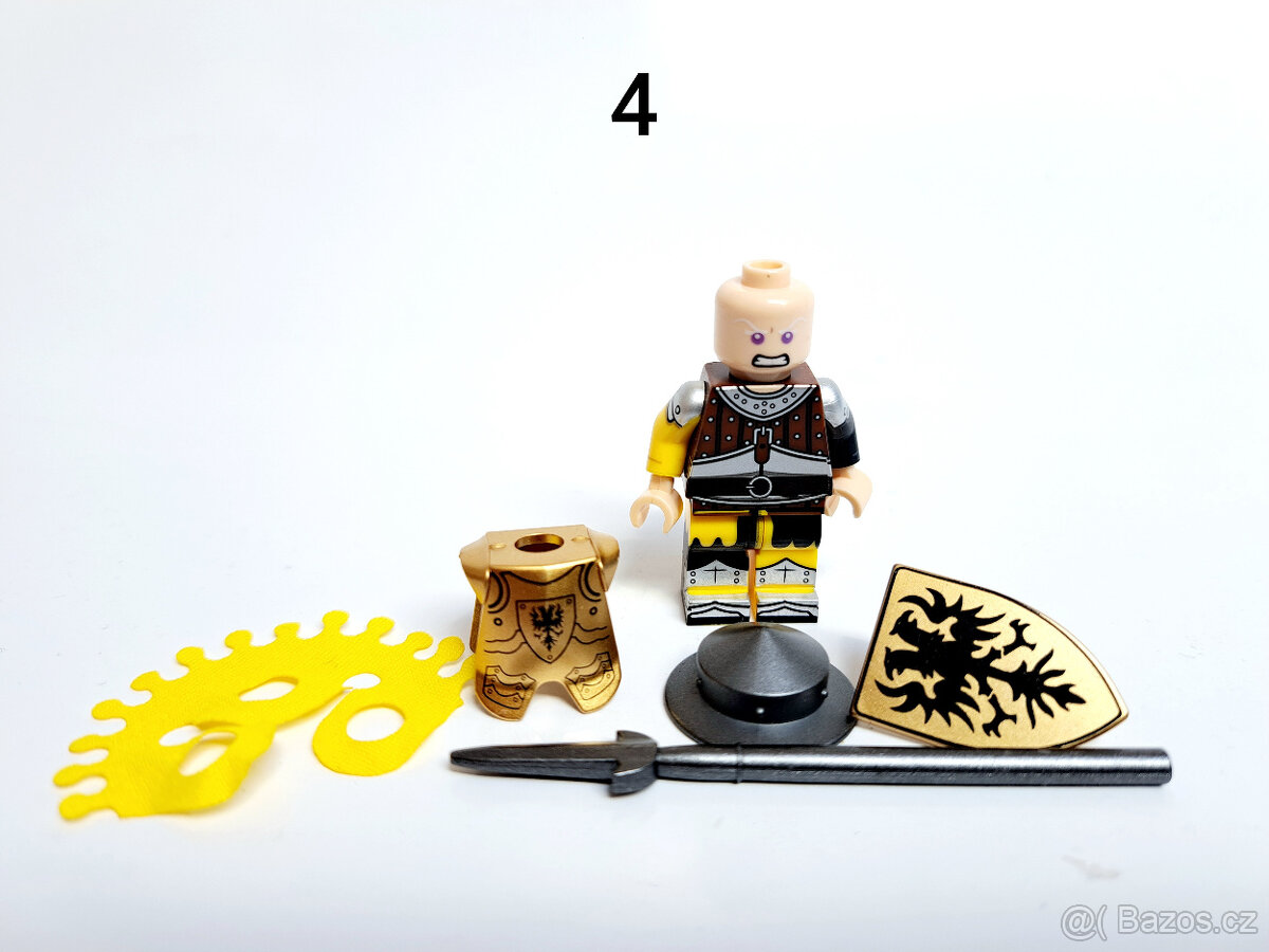 Minifigurky Gotická pěchota (1), typ Lego - 9